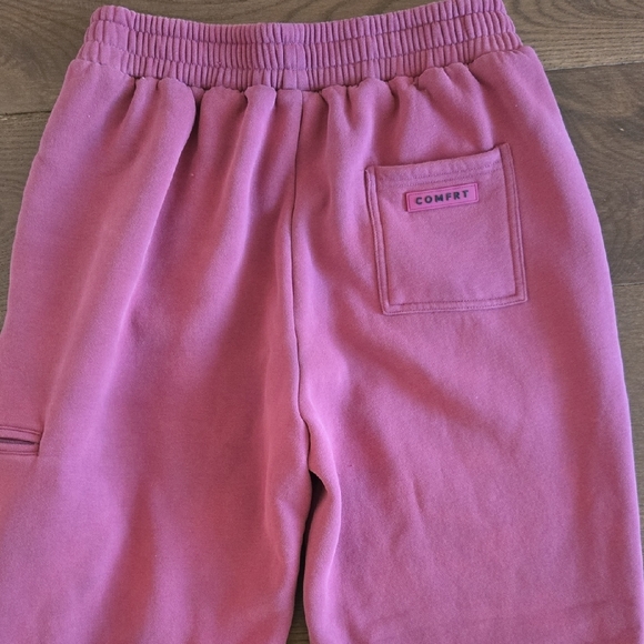 Comfrt Pink Unisex Travel Joggers - Picture 6 of 6